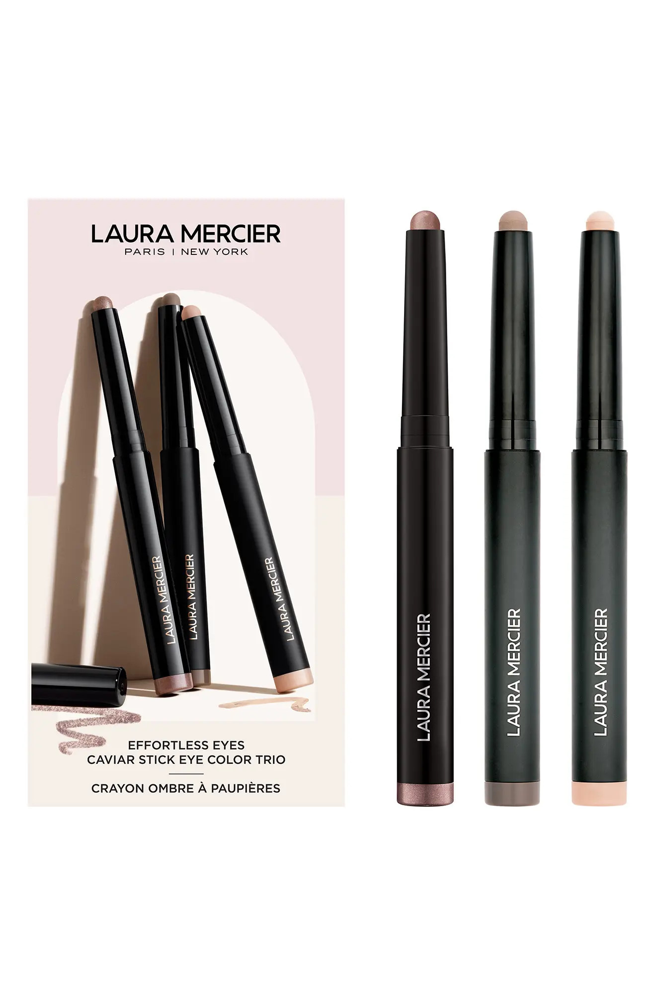 Effortless Eyes Caviar Stick Eye Shadow Trio Set $102 Value (Women) | Nordstrom | Nordstrom