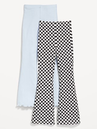 High-Waisted Flare Leggings 2-Pack for Girls | Old Navy (US)