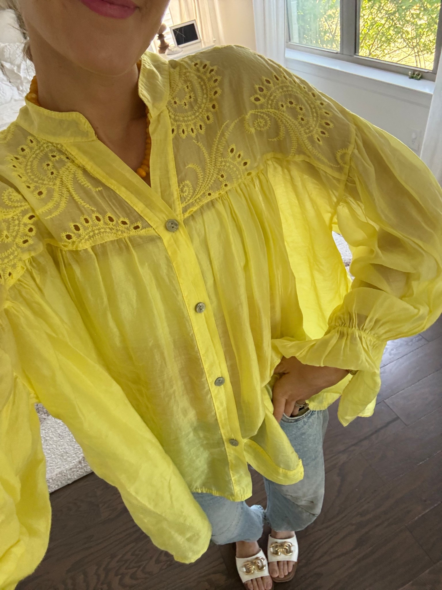 Yellow top @The Willow Tree 

#LTKootd