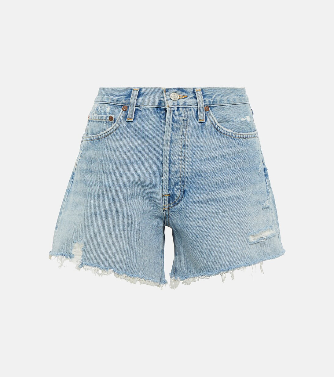 Parker mid-rise denim shorts | Mytheresa (UK)