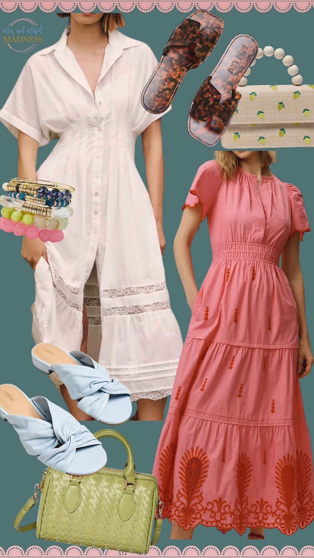 Our favorite style of dresses from Anthro! We are styling them all the ways!

*Use my Allie + Bess code Catherine20 to take 20% off my bracelet stack ￼￼

#LTKdayinmylife #LTKSeasonal #LTKOver40