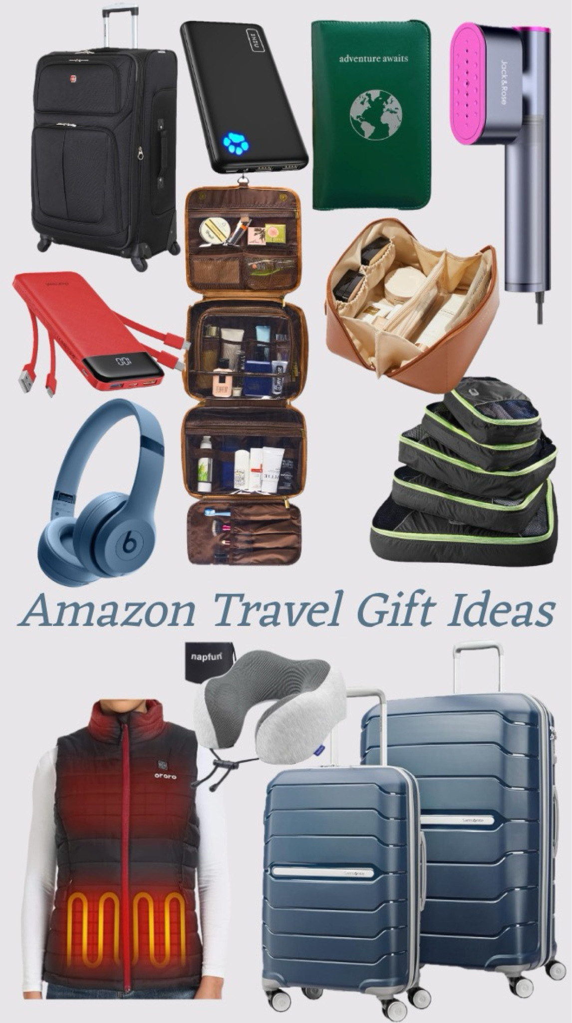Amazon Travel Gift Ideas! All on sale for Black Friday!
………….
heated vest travel gift ideas gifts under $50 gifts for him gifts for dads gifts for friends gifts for moms gifts under $100 gifts under $25 travel essentials travel must haves packing cubes luggage set carryon luggage passport holder travel steamer travel toiletry bag hanging toiletry bag external battery phone charger beats headphones gifts for guys gifts for teen boys gifts for teen girls neck pillow amazon gift ideas amazon gifts amazon travel gifts amazon travel essentials gifts for college students beis dupe best luggage set cozy amazon finds amazon Black Friday deals

#LTKTravel #LTKCyberWeek #LTKGiftGuide