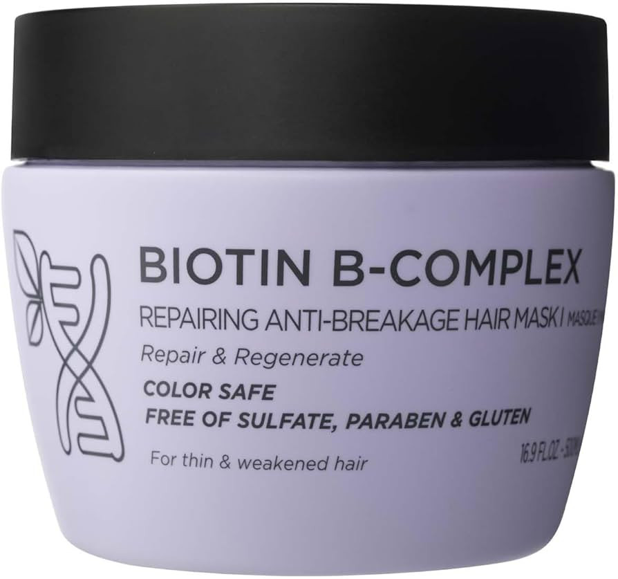 Luseta Biotin B-Complex Hair Mask for Hair Growth & Strengthener 16.9 Oz Deep Conditioning for Th... | Amazon (US)