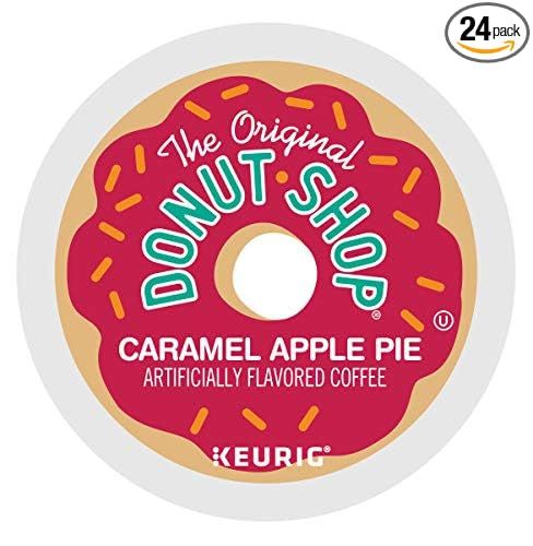 The Original Donut Shop, Caramel Apple Pie, Single-Serve Keurig K-Cup Pods, Light Roast, 24 Count | Amazon (US)