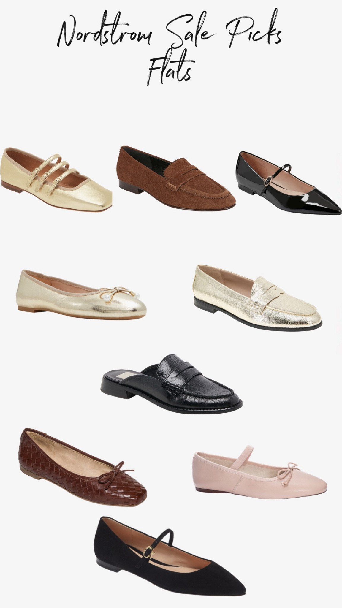Nordstrom Sale Flats Edition 

#LTKxNSale #LTKStyleTip #LTKSeasonal