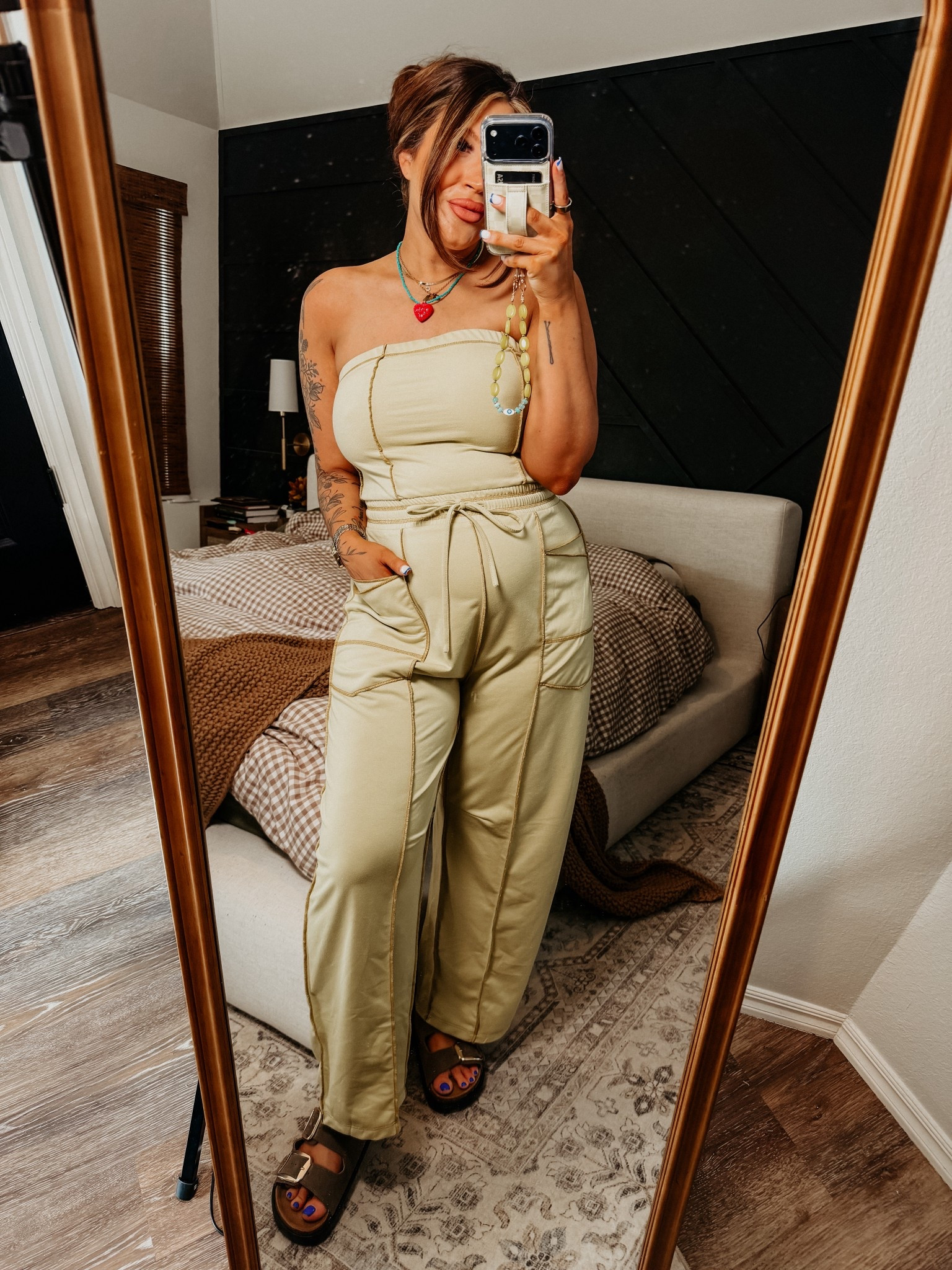 Loving this look for less jumpsuit! So comfy and perfect for a spring transition 

#LTKBump #LTKootd #LTKgrwm