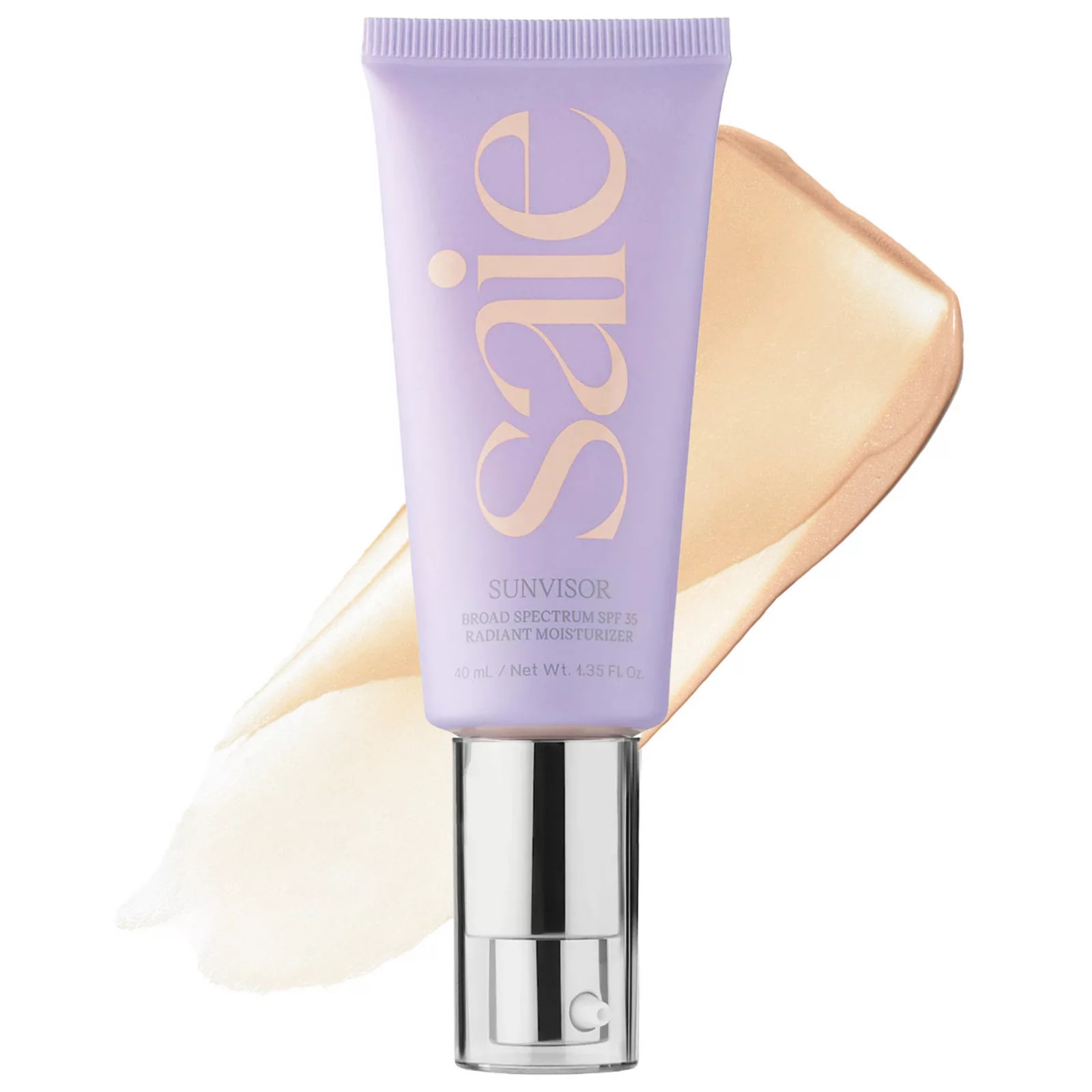 Saie Sunvisor Radiant Moisturizing Face Sunscreen SPF 35, Size: 1.35Oz, Clear | Kohl's