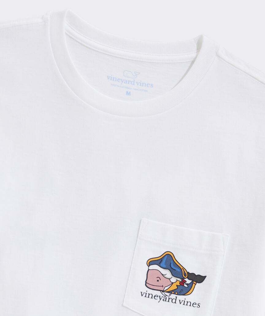 George Washington Whale Short-Sleeve Pocket Tee | vineyard vines