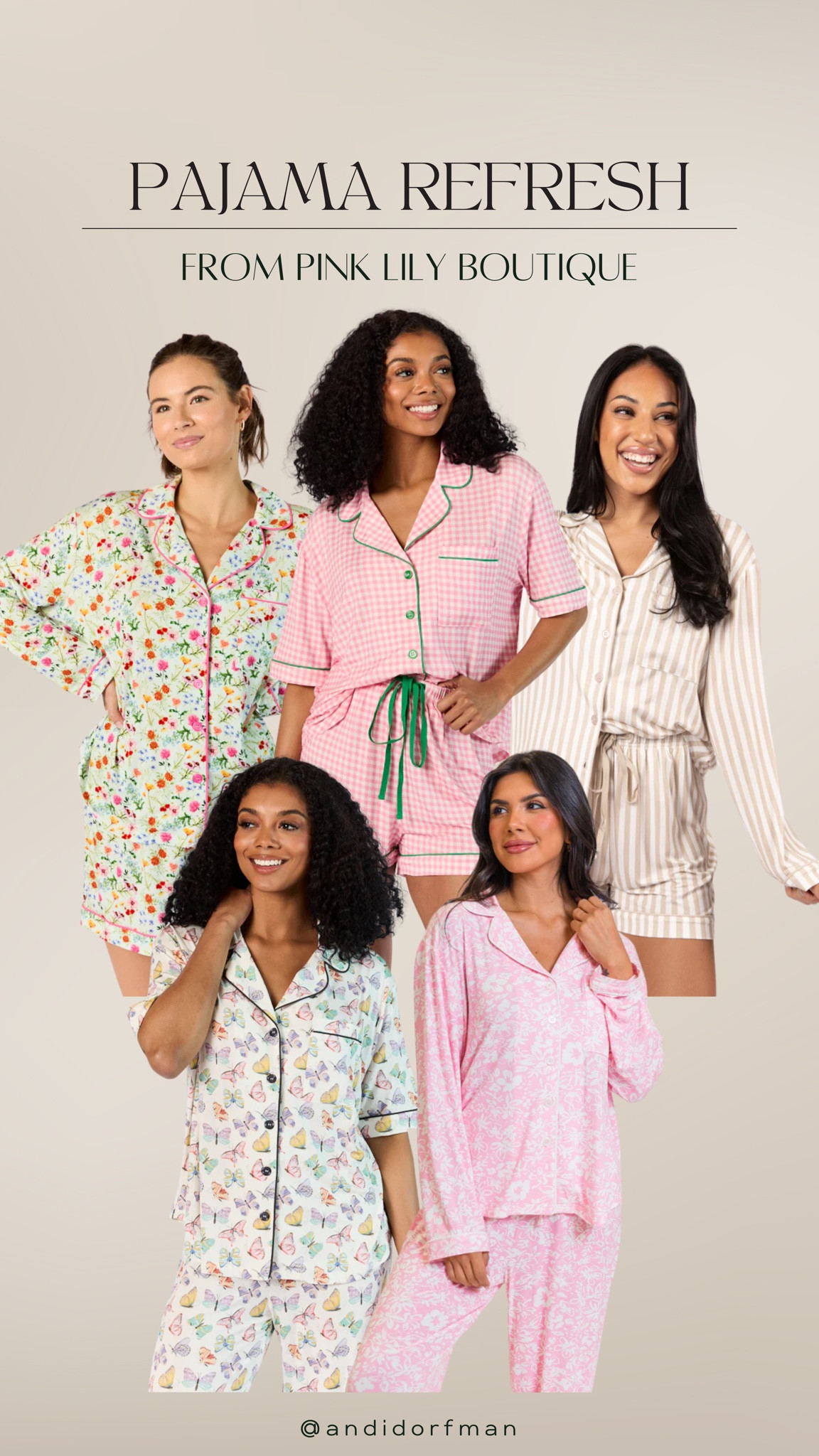 Pajamas perfect for a spring refresh! 🌼 