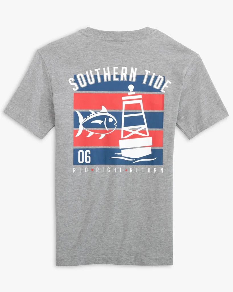 Kids RRR SJ Heather T-shirt | Southern Tide