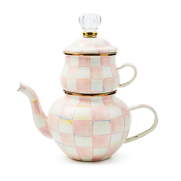 MacKenzie-Childs Rosy Check High Tea | MacKenzie-Childs