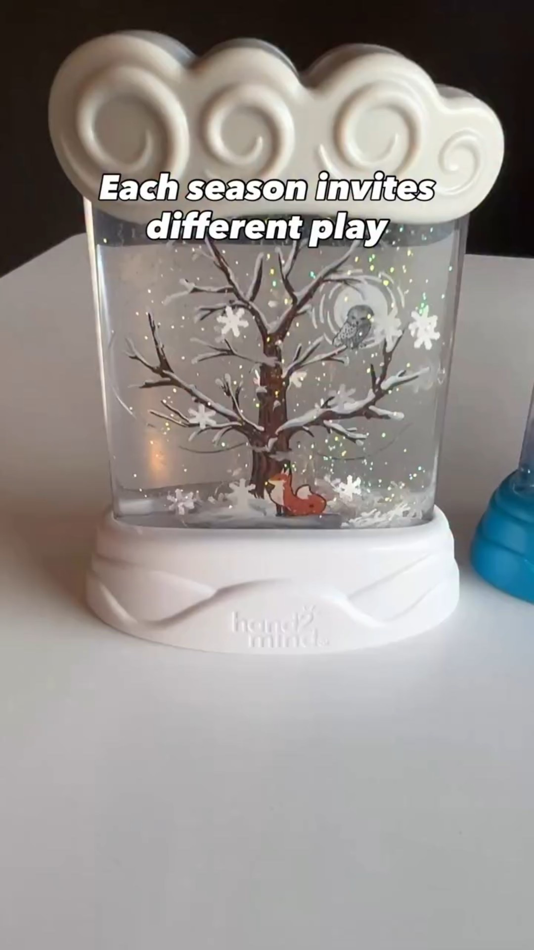 I want to make a seasonal activity for each tube now.

The Changing Seasons Sensory Tubes are an easy way to support seasonal vocabulary, language-rich conversations, fine motor exploration, and calm focused play.

I love how each tube feels different when you slow down and really watch the fillers move. For winter, we took it one step further and paired the tube with a winter-themed sensory bin using fake ice, play dough “snow,” and arctic animals.

Learning tip: Narrate what your child notices and wonders. This builds vocabulary, attention, and confidence without turning play into a lesson.



#LTKSeasonal #LTKKids