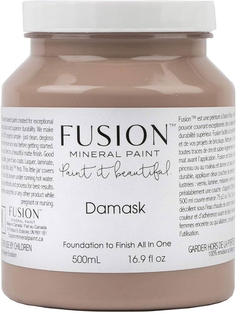 Fusion Mineral Paint (500 ml, Damask) | Amazon (US)