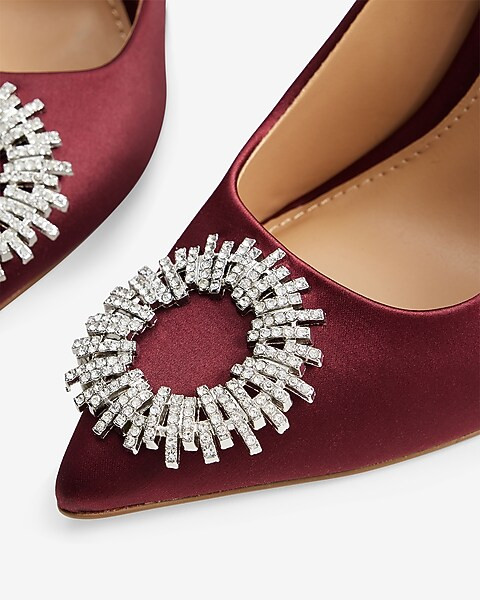 Rhinestone Embellished Pump | Express