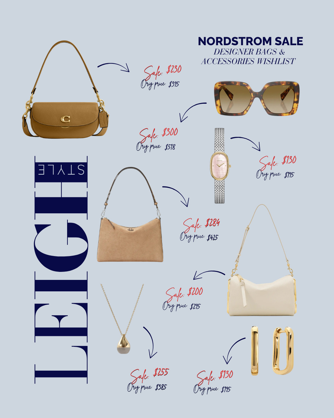 Score the best deals of the season with my ultimate Nordstrom Anniversary Sale roundup. 

#NordstromSale #NSale #DesignerBags #LuxuryAccessories #LeighStyle 

 #LTKootd #LTKSaleAlert #LTKTravel