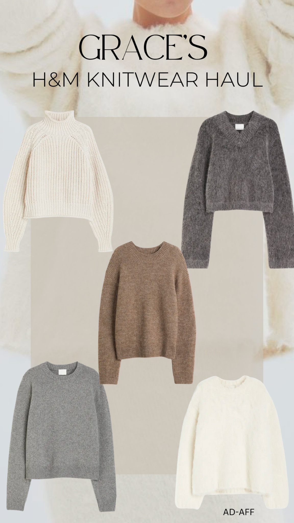 h and m knitwear