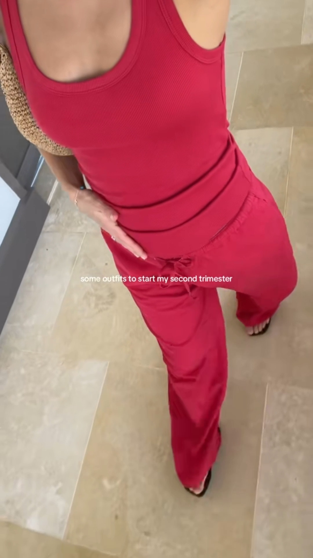 [3/18/26] bump styled outfits I wore on vacation 💕

• red set is from @gapstyle and currently on sale for 40% off!
• blue dress is revolve
• @gapstyle gap white linen top + green floral lulus skirt 
• yellow dress is SIMON MILLER sold out but linking similar options! 
• grey lounge set is @Aerie 
• workout onesie is shop437 and is currently on sale! 

#LTKBump #LTKTravel #LTKPetite