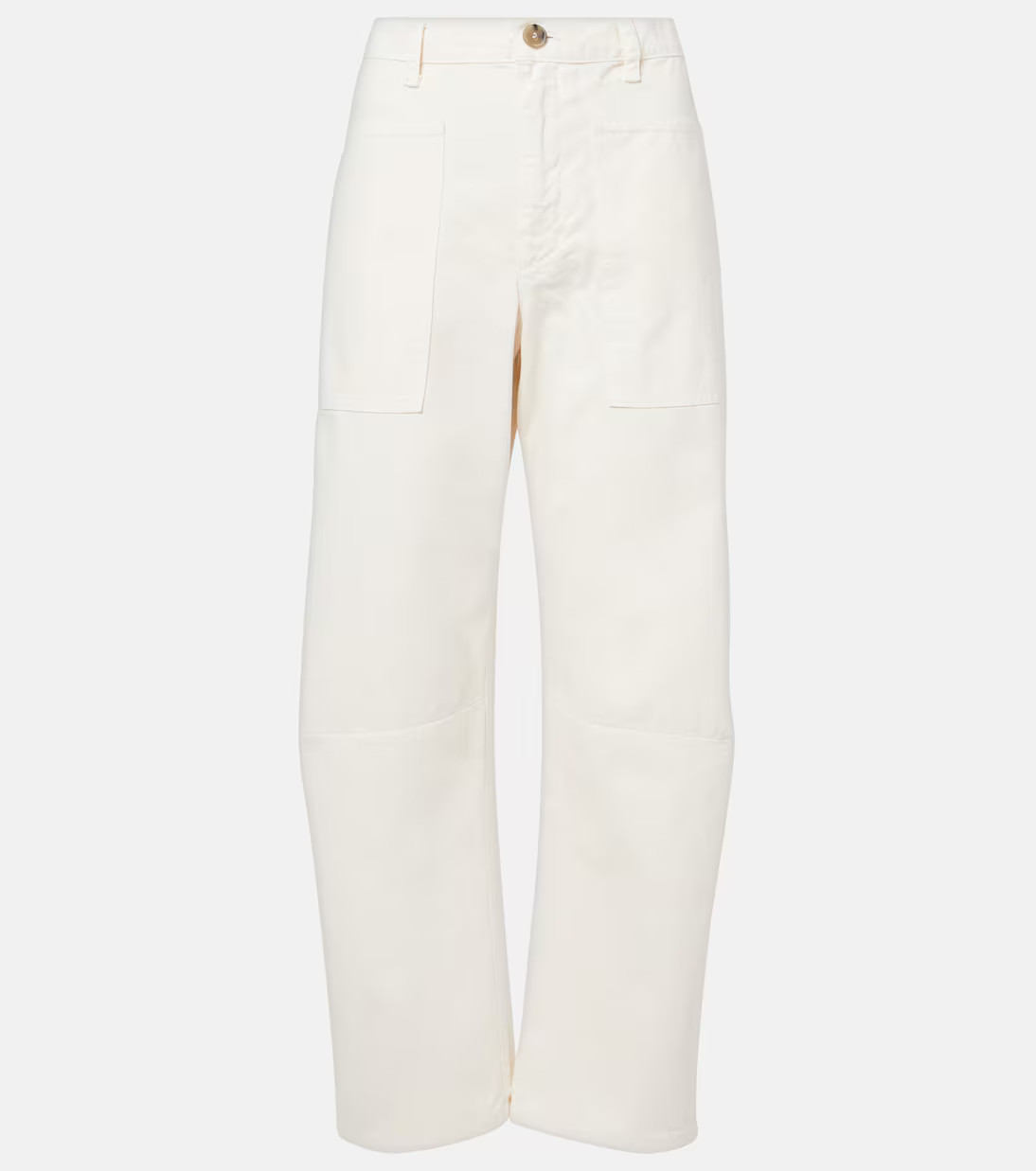 Brylie cotton twill wide-leg pants | Mytheresa (US/CA)