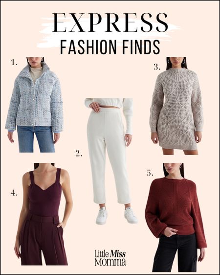 Winter fashion finds from express, outfit ideas for winter, winter style

#LTKSeasonal #LTKfindsunder100 #LTKstyletip