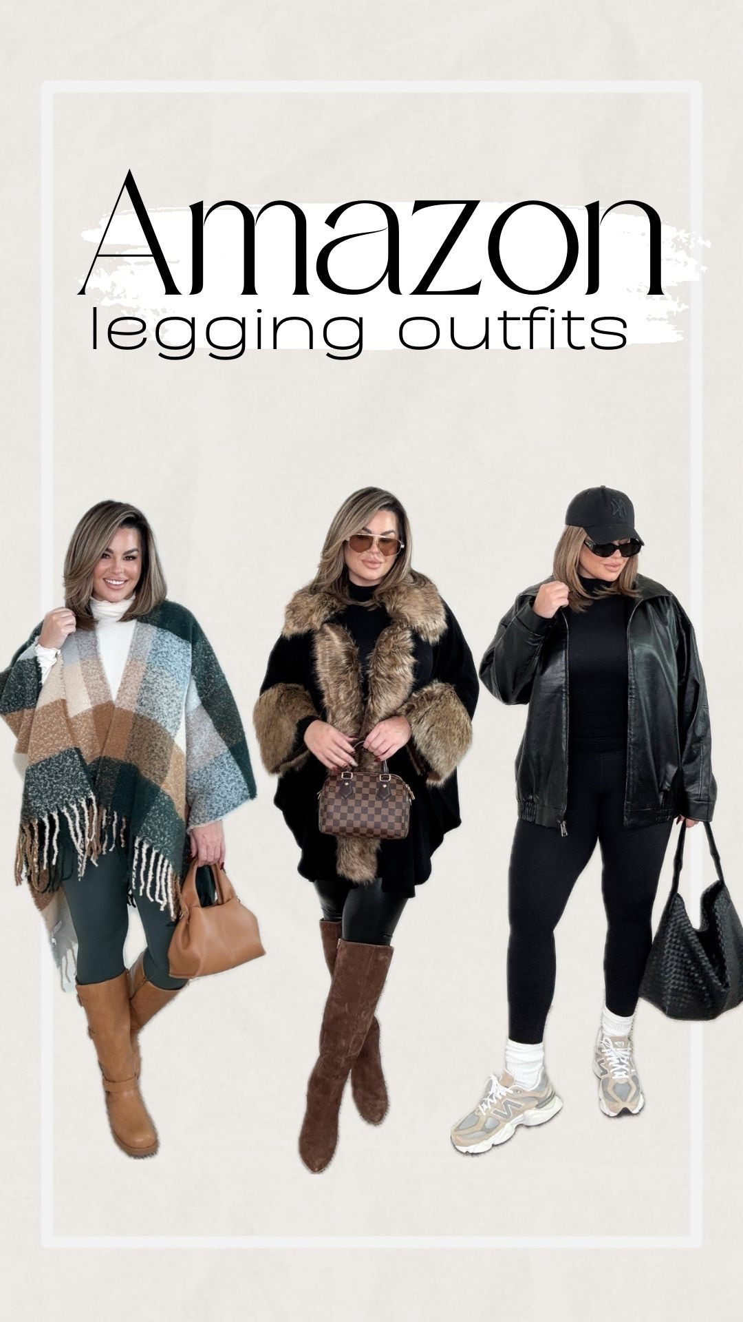 ALL OTHER ITEMS ARE LINKED ON MY AMAZON. 

Size up in the boots. 
Middle boots linked similar mine are old by
Sneakers tts . 
