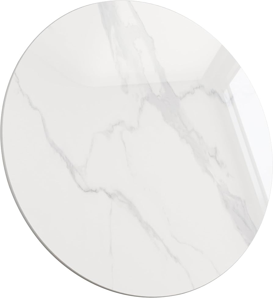 ZL ZELing Round Sintered Stone Table Top 31",Replacement Table Top for Indoor & Outdoor - Heat/Sc... | Amazon (US)