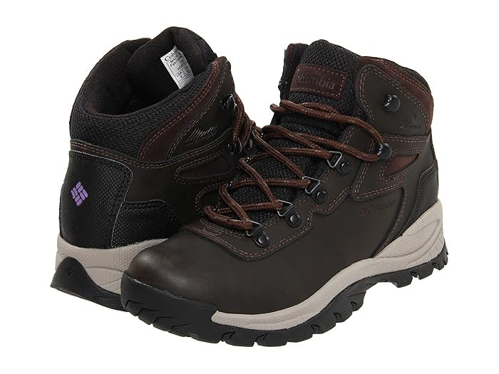 Columbia Newton Ridge Plus (Cordovan/Crown Jewel) Women's Hiking Boots | Zappos