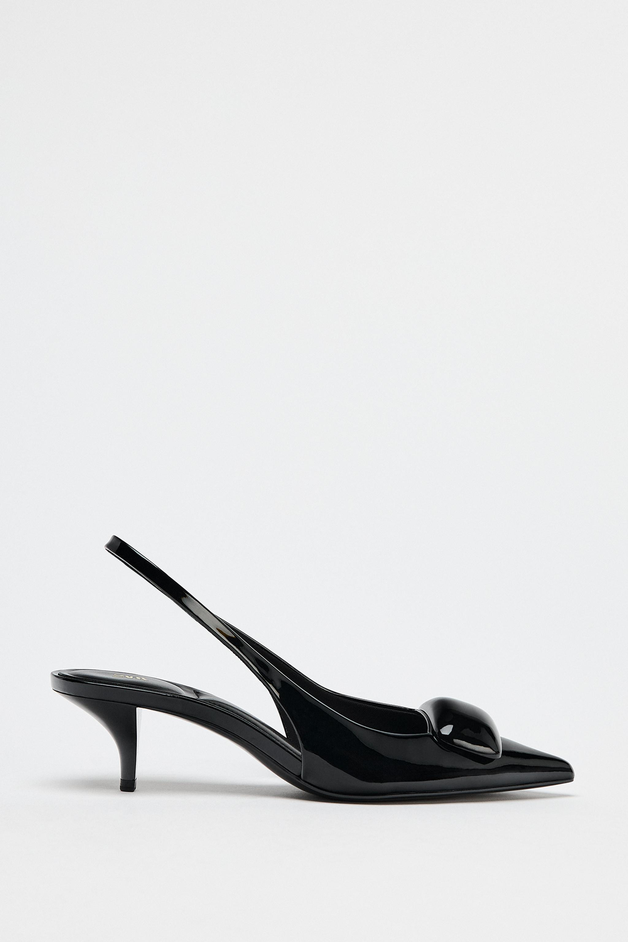 SLINGBACK PIECE HEELS | Zara US