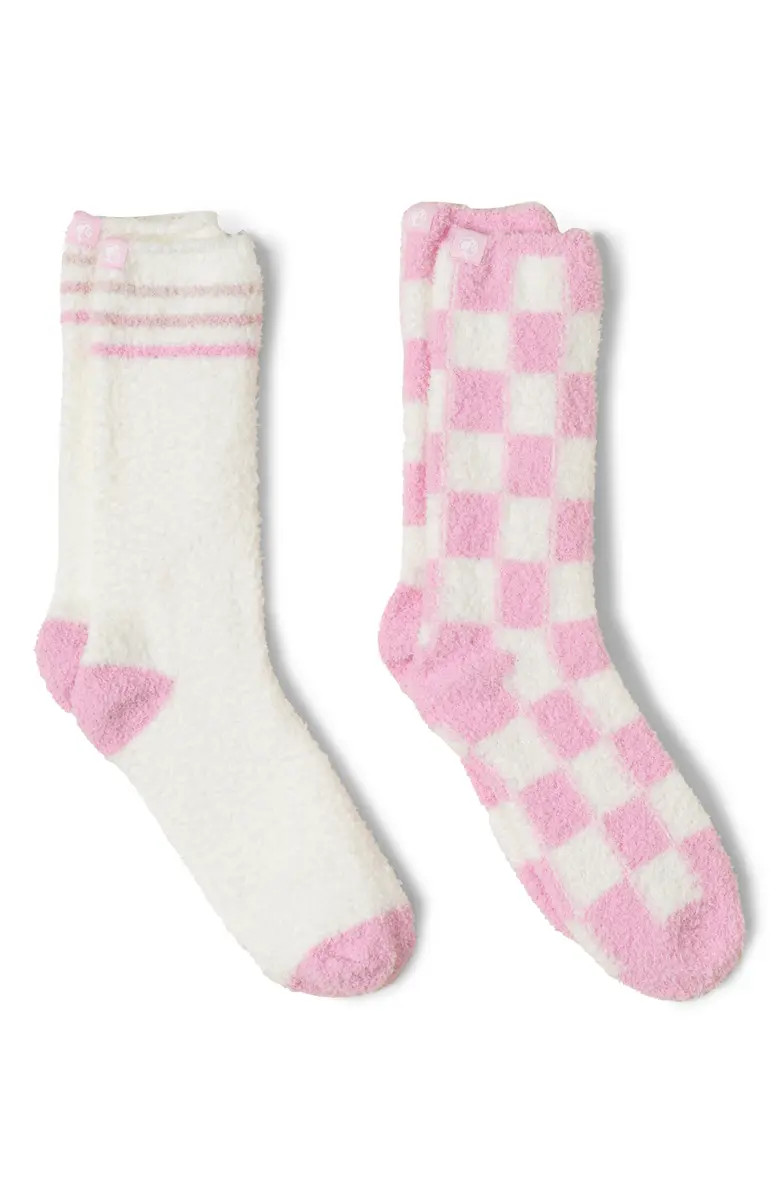 CozyChic® Assorted 2-Pack Crew Socks | Nordstrom