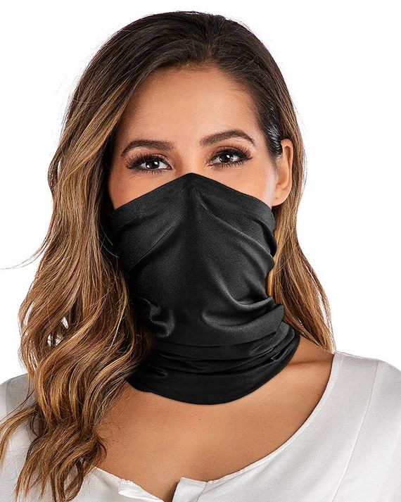 Seamless Face Cover Mouth Mask Bandanas for Dust Outdoors | Etsy | Etsy (US)