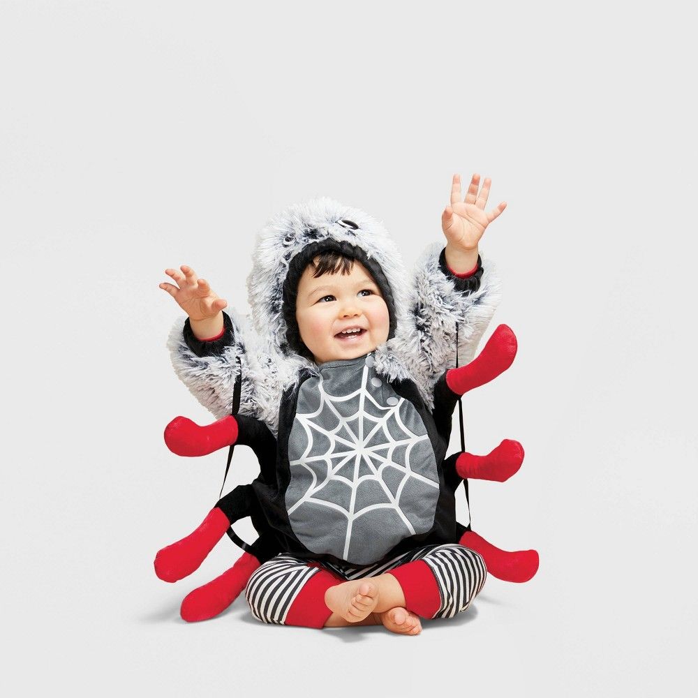 Halloween Baby Pullover Spider Halloween Costume 0-6M - Hyde & EEK! Boutique | Target