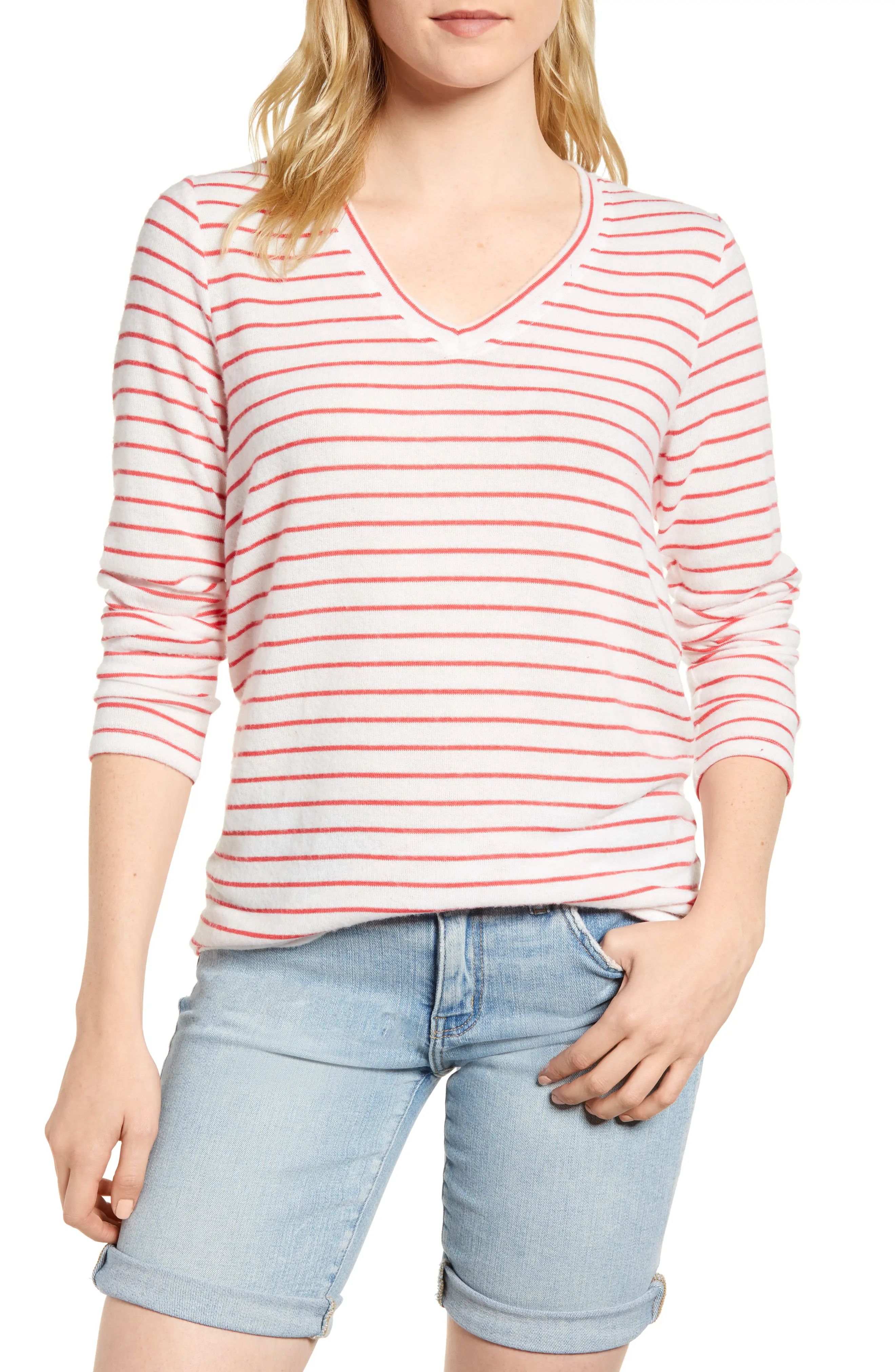 x Living in Yellow Steph Stripe Top | Nordstrom