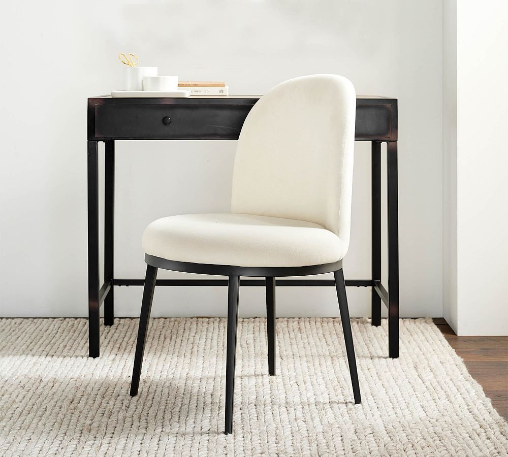 Emily Upholstered Dining Chair | Pottery Barn (US)