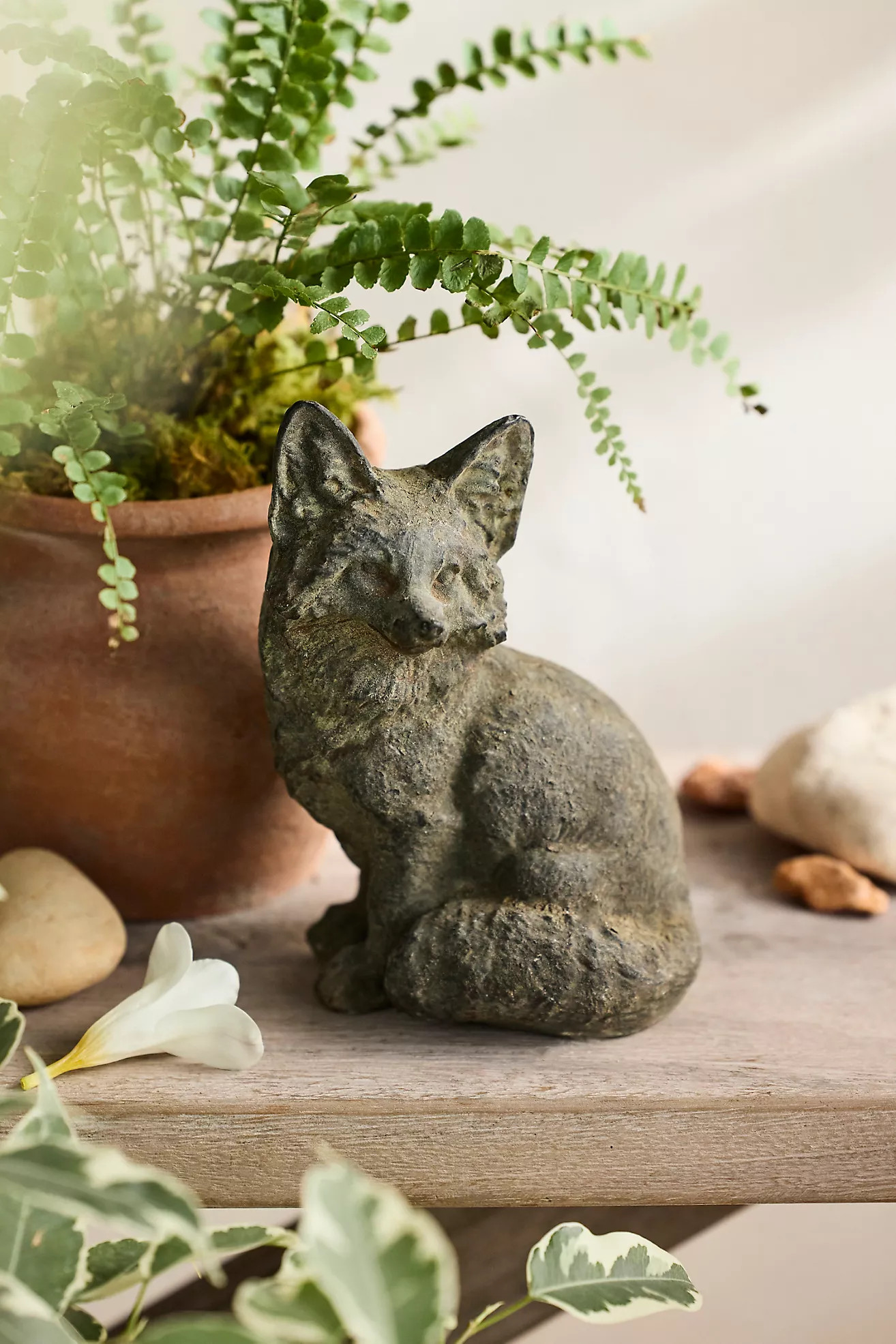 Cast Iron Fox, 6\u201d Gray | Terrain