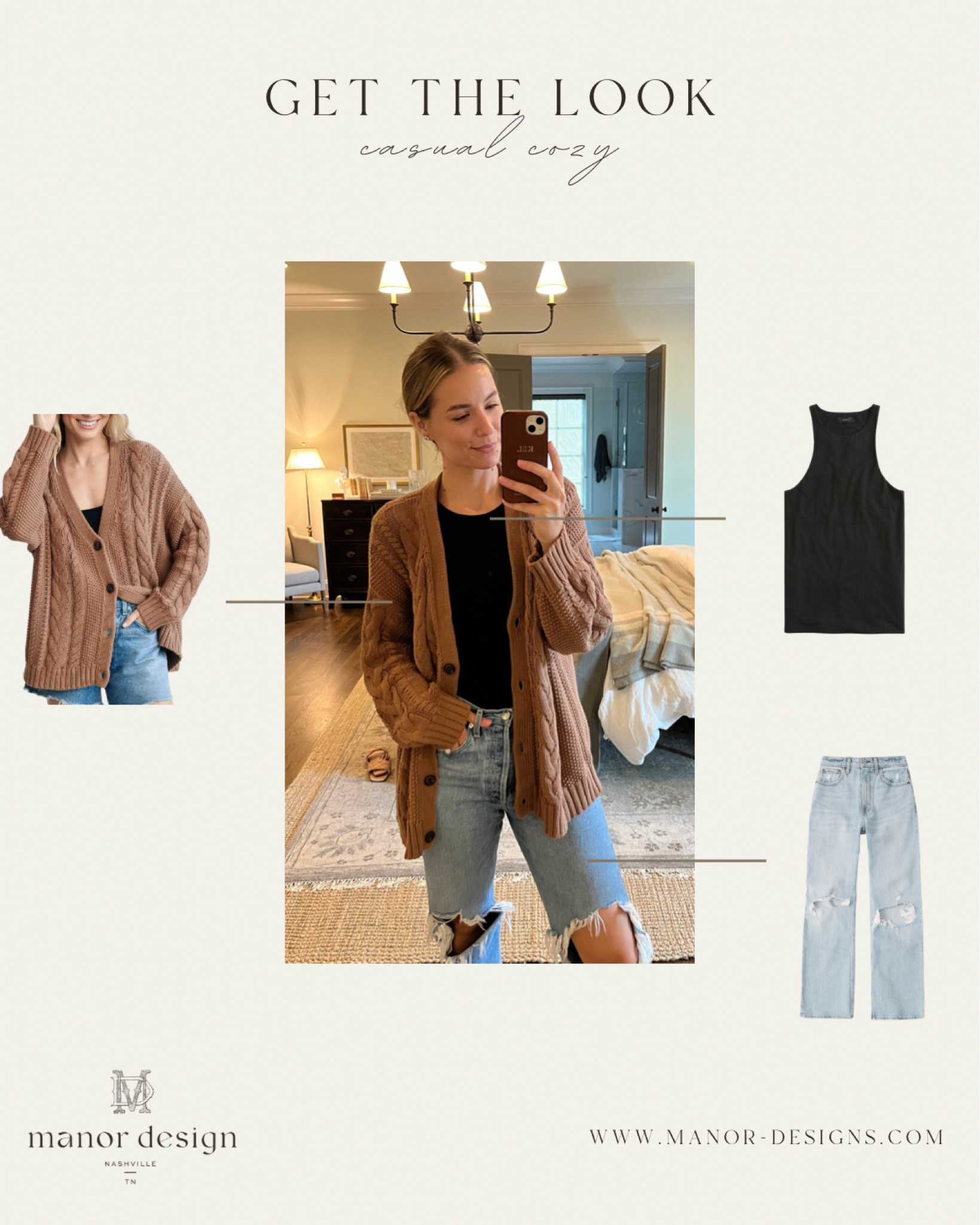 Today’s look for a causal and cozy fall look 
Cardigan 


#LTKSeasonal