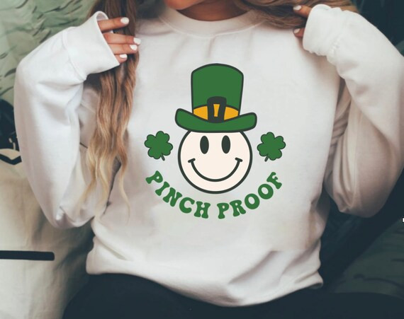 Womens St Patricks Day Shirt Cute Lucky Shirt Pinch Proof | Etsy | Etsy (US)