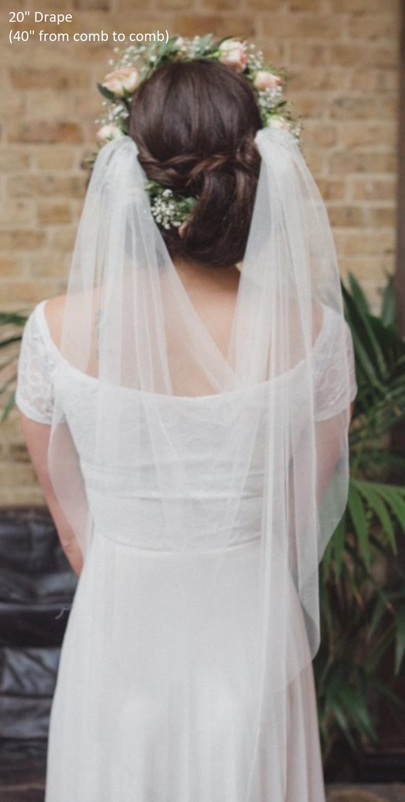 thick wedding veil