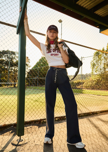 CASCADE WILLOW PANT in NAVY | The UPSIDE | The Upside (Australia & New Zealand)