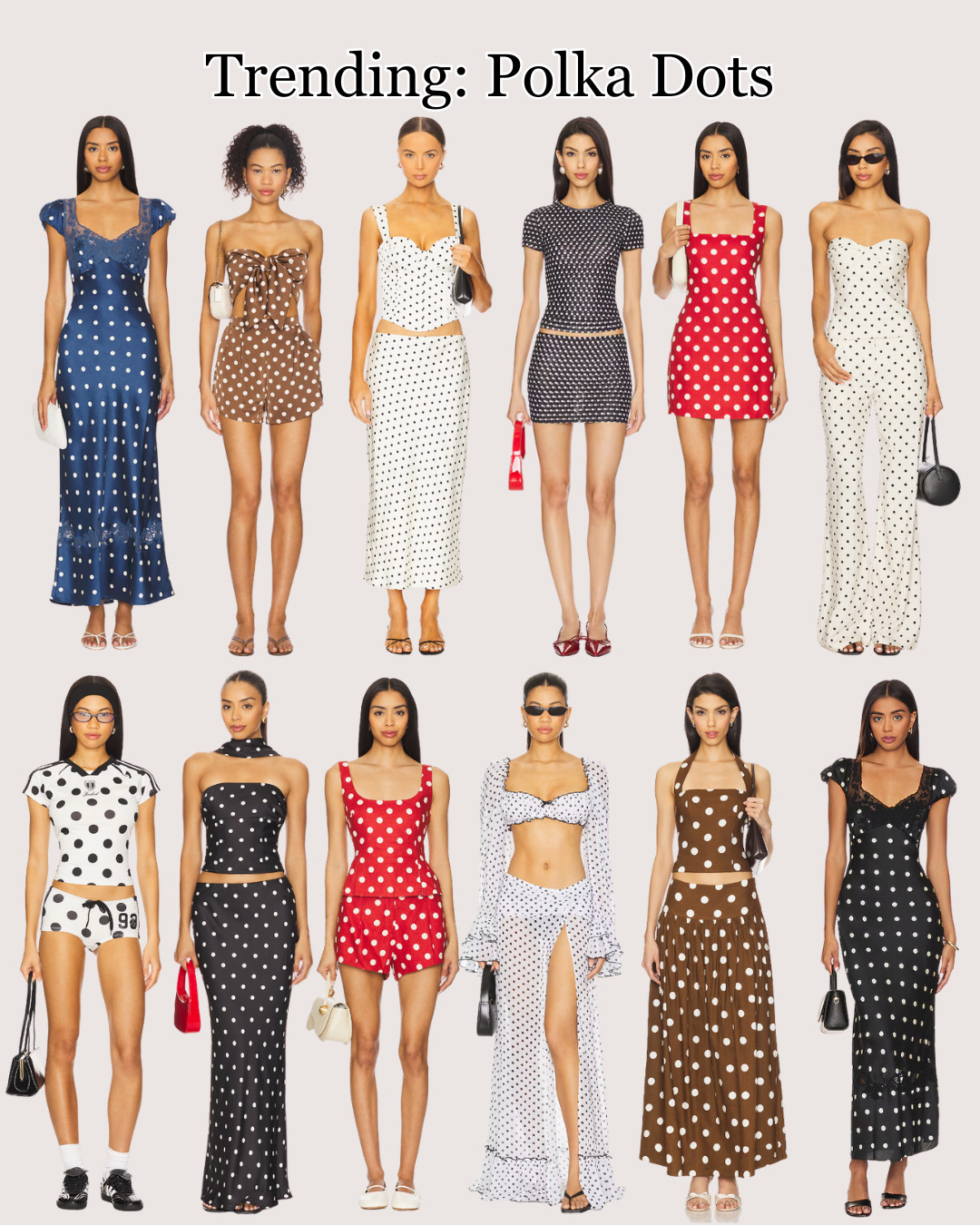 Classic with a playful twist—polka dots are trending big this season! From chic dresses to matching sets, these pieces are perfect for summer parties, brunch, and everything in between. Timeless, fun, and effortlessly stylish. 

#PolkaDotTrend #SummerStyle #LTKFashion  

 #LTKcanada #LTKsummer #LTKstyletip