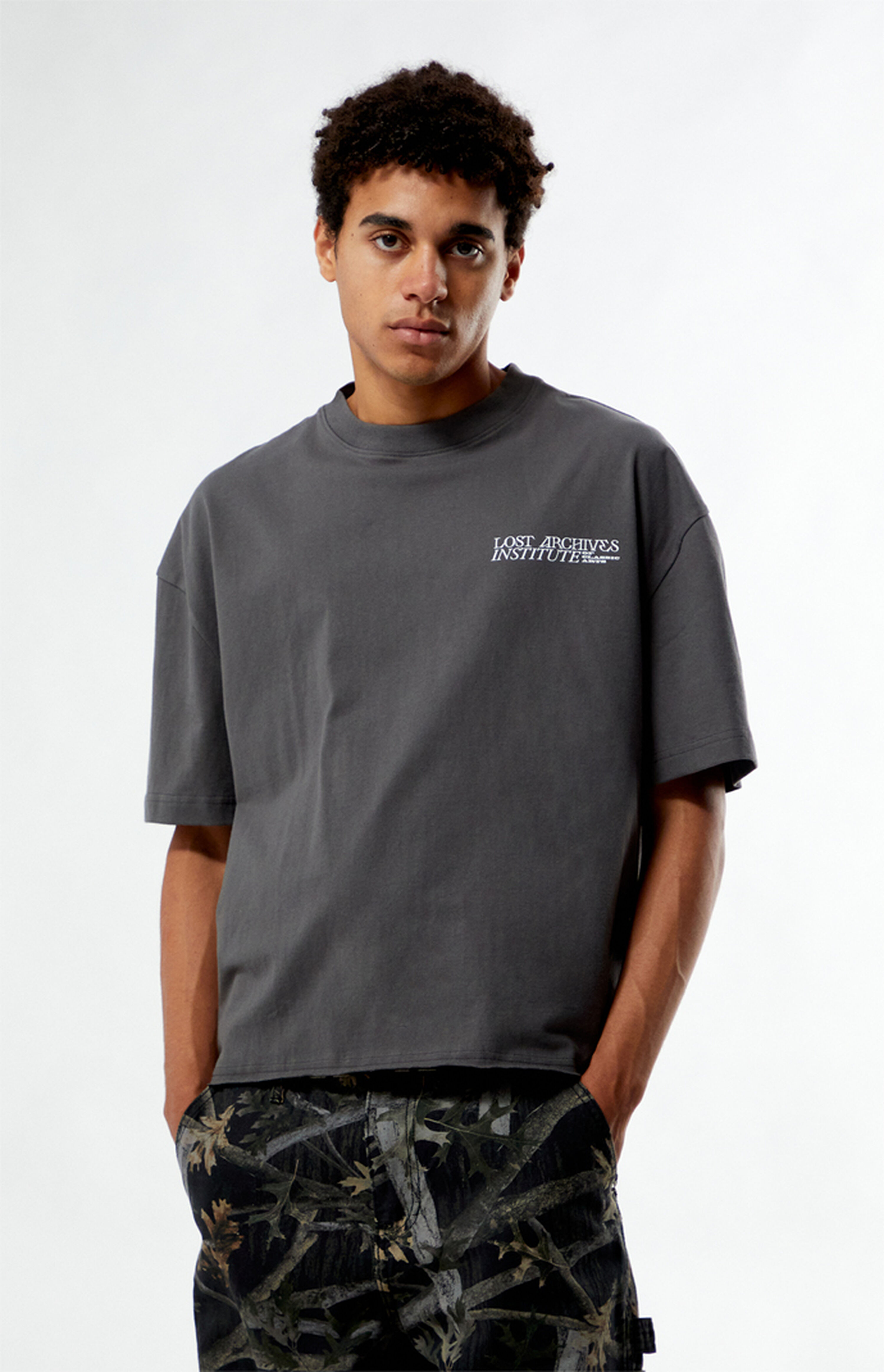 Pacsun Lost Archives Cropped Boxy T-Shirt | PacSun
