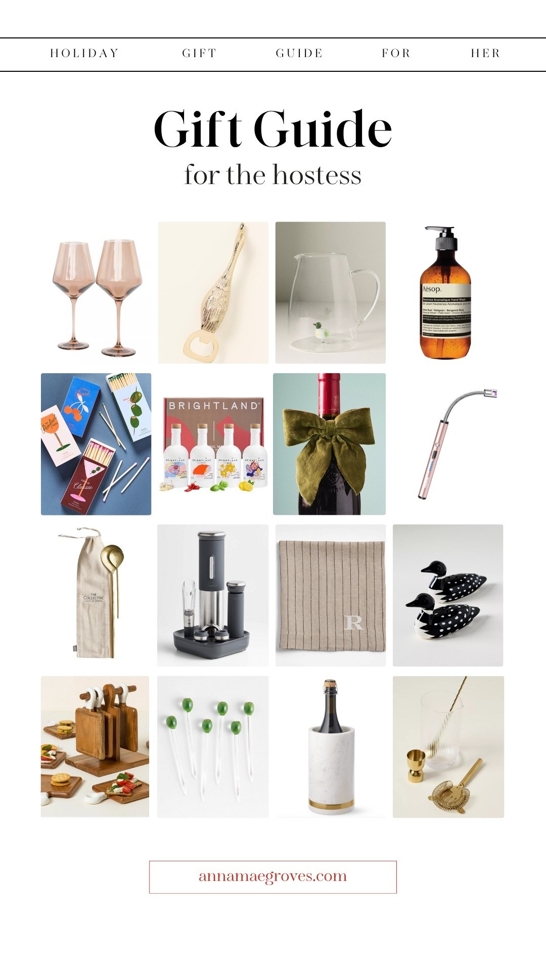 Gift guide for the hostess! 

#LTKGiftGuide #LTKfoodie #LTKHoliday