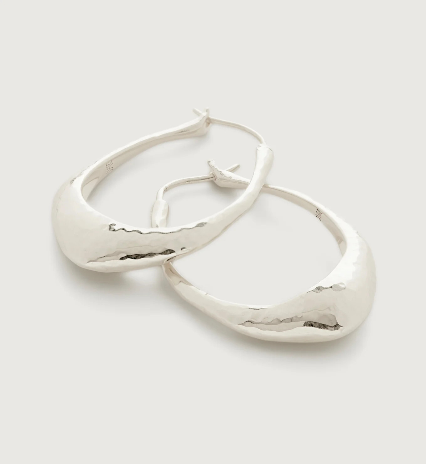 Deia Medium Hoop Earrings | Monica Vinader (US)