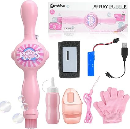 2026 New Fog Bubble Machine, Rechargeable Automatic Electric Smoke Bubble Machine, Magic Smoke Bu... | Amazon (US)