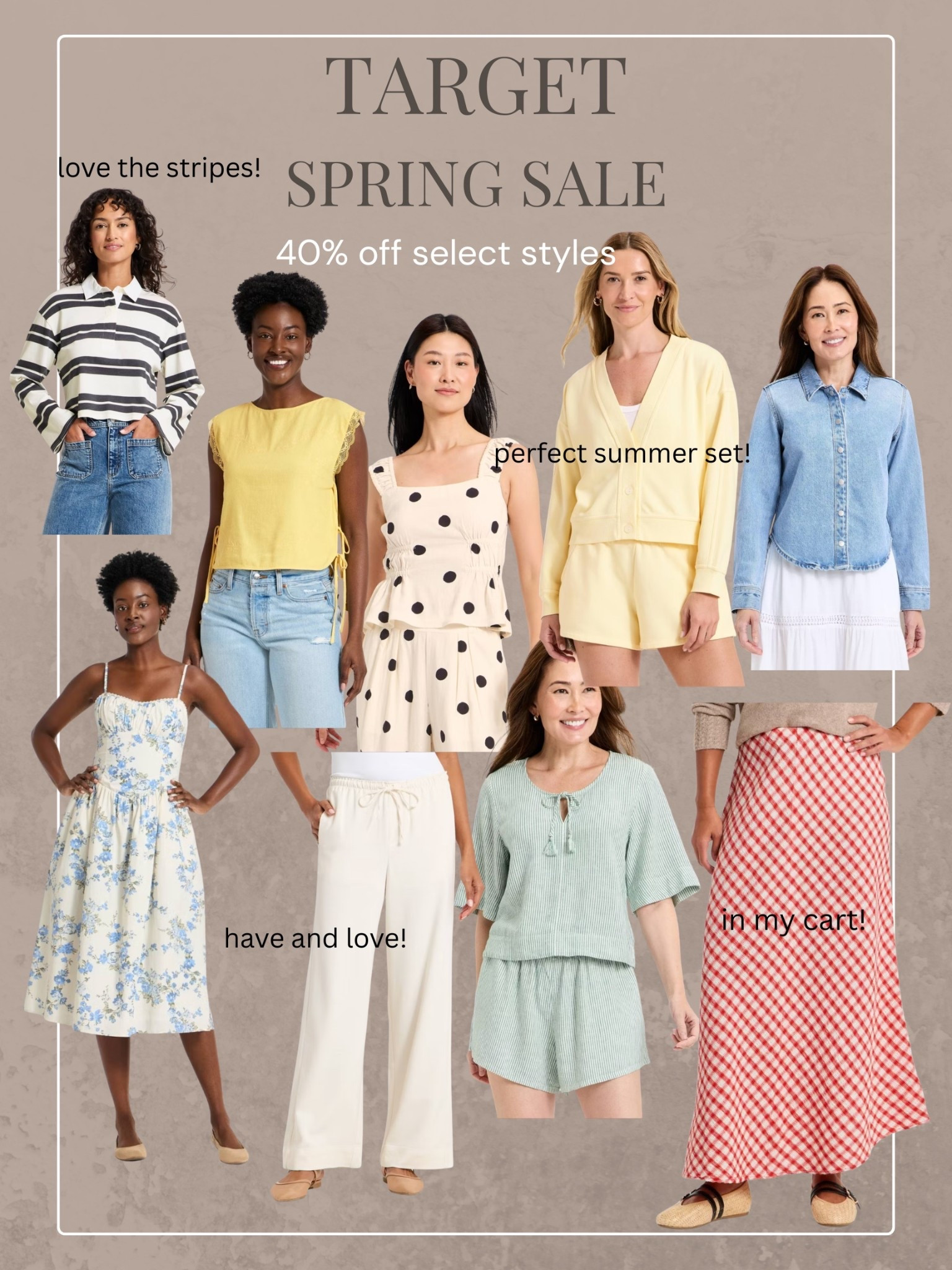 Last day to shop the Target spring sale on selected items on women fashion! 

#LTKmomlife #LTKSaleAlert #LTKTravel