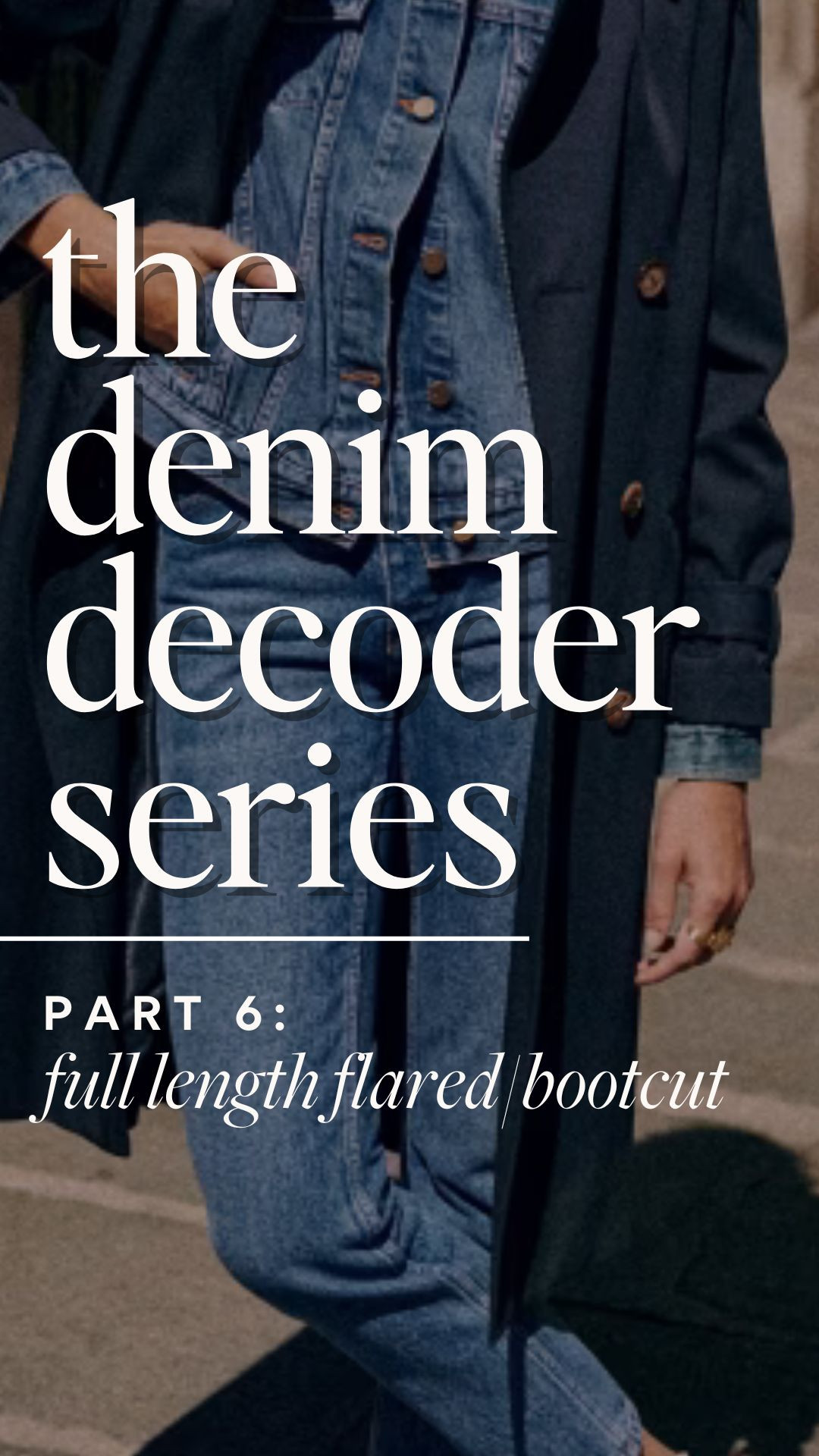 My favorite bootcut flared denim and which shoes i like to wear with them! 

 