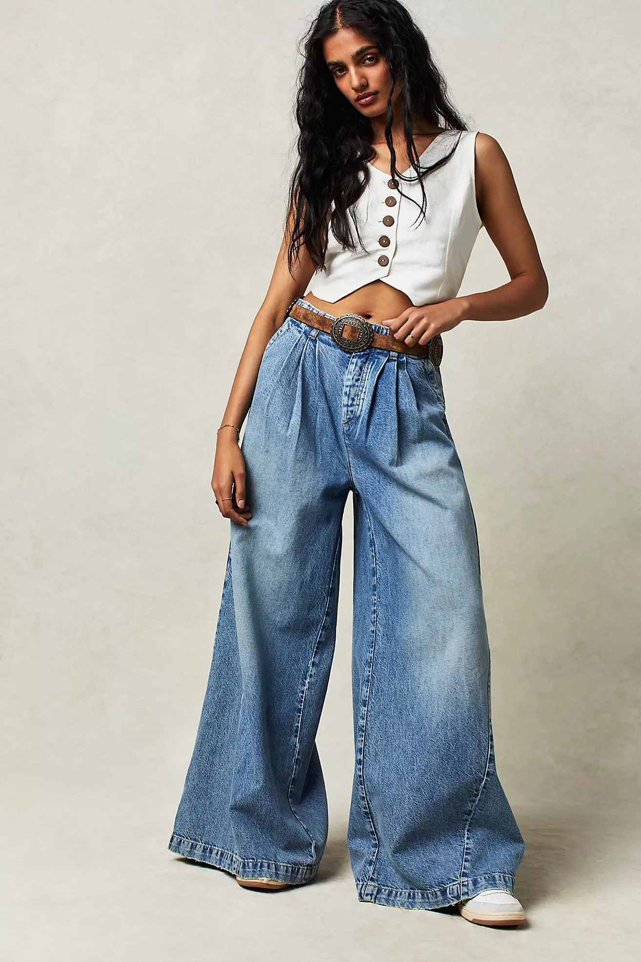 We The Free Equinox Denim Trousers | Free People (Global - UK&FR Excluded)