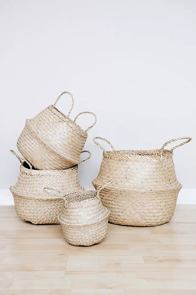 Connected Goods Billie Belly Basket | Anthropologie (US)