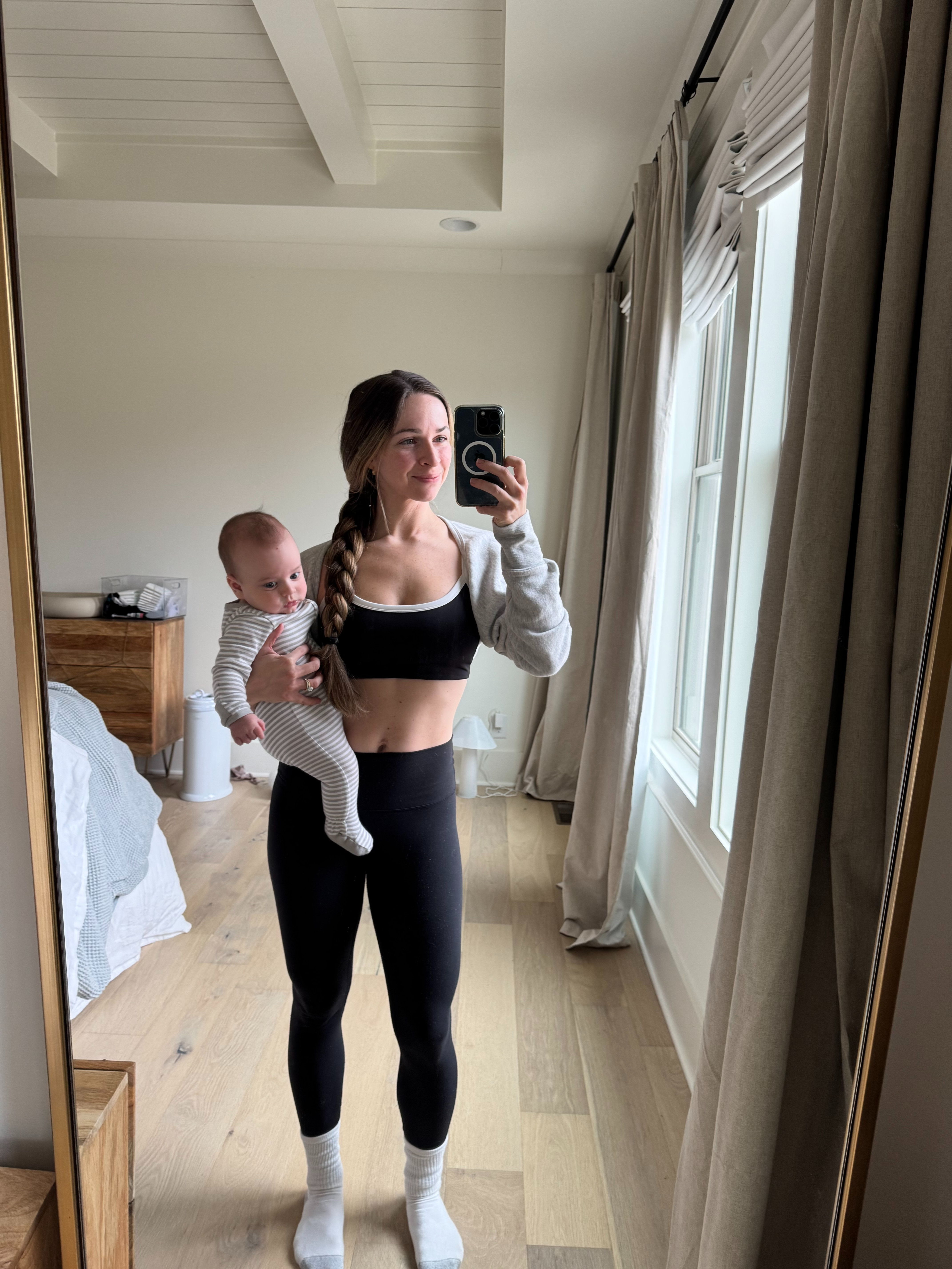 My morning workout outfit! I've been loving this shrug 

 #LTKActive #LTKStyleTip #LTKFitness