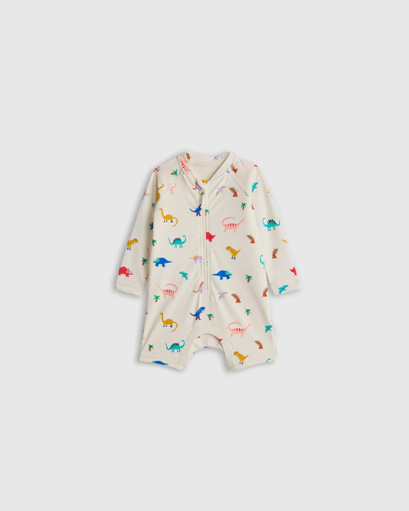 Long Sleeve Zip-Up Rash Guard One-Piece | Quince