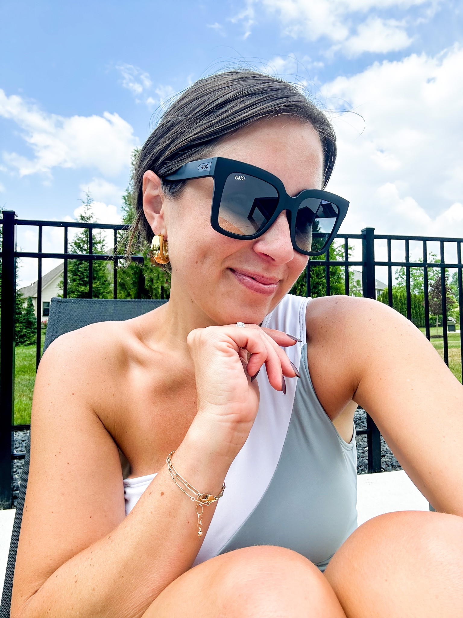 New sunnies 💛 

#LTKunder50 #LTKswim #LTKunder100