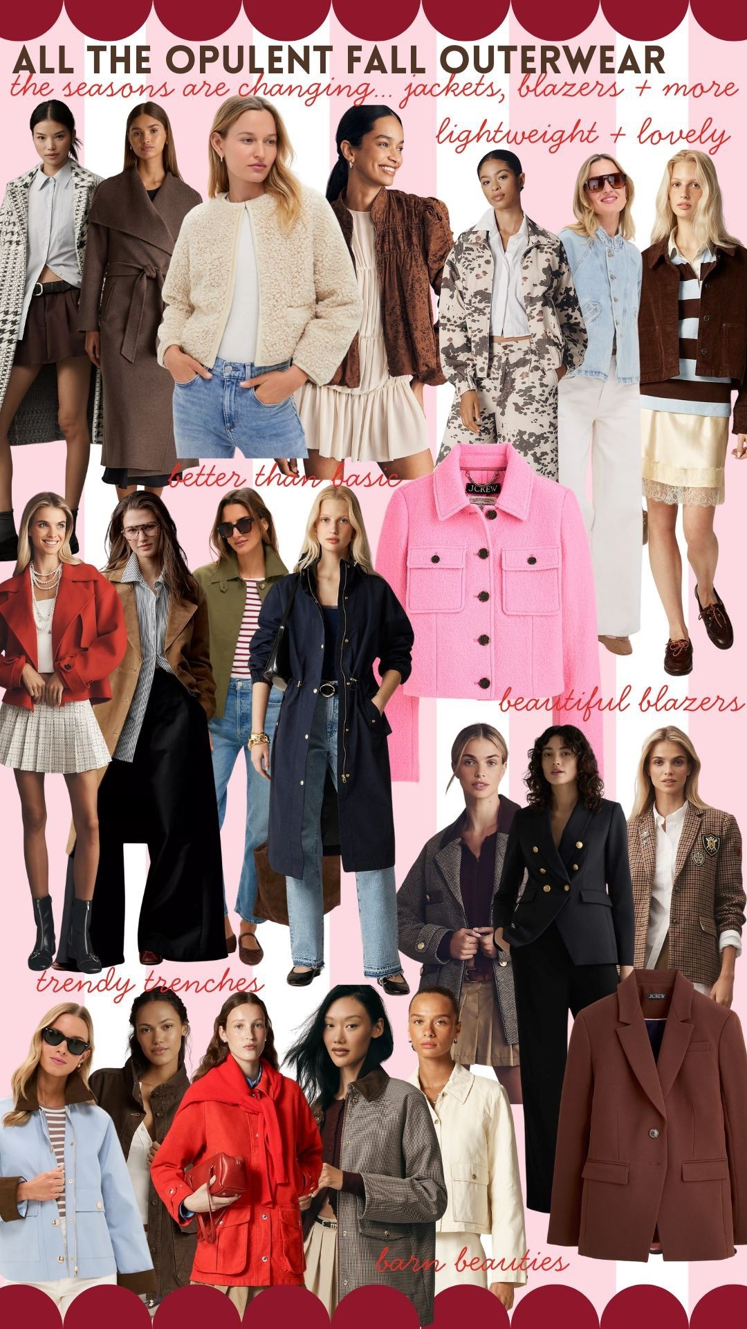 All the fall outerwear you need … 

#LTKOver40 #LTKSeasonal #LTKStyleTip